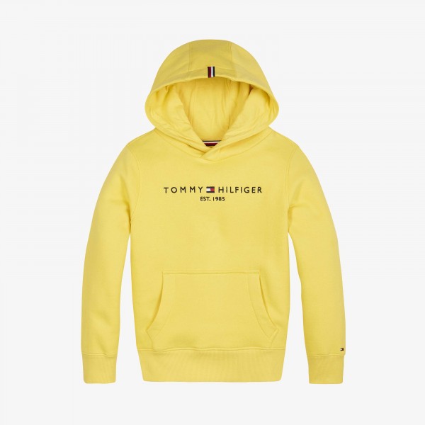 tommy hilfiger yellow sweatshirt women's