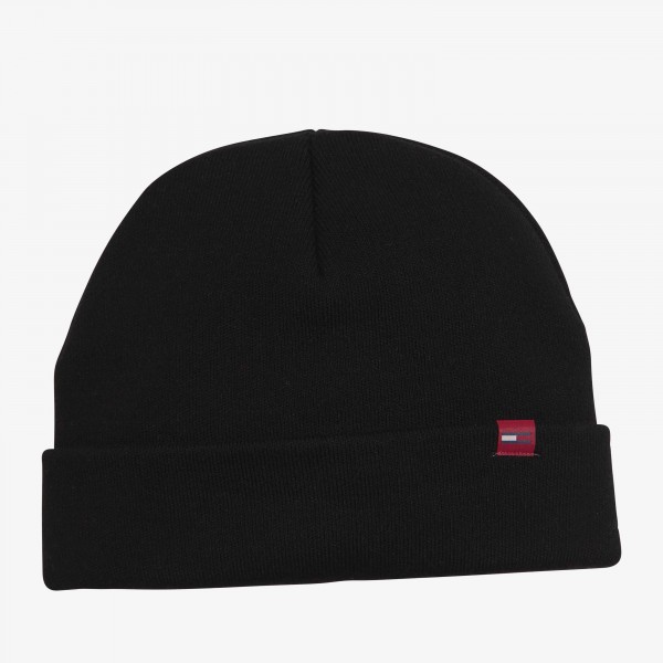 tommy hilfiger beanie black