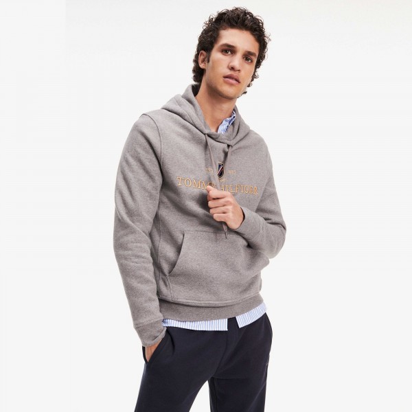 tommy hilfiger icon embroidered hoodie