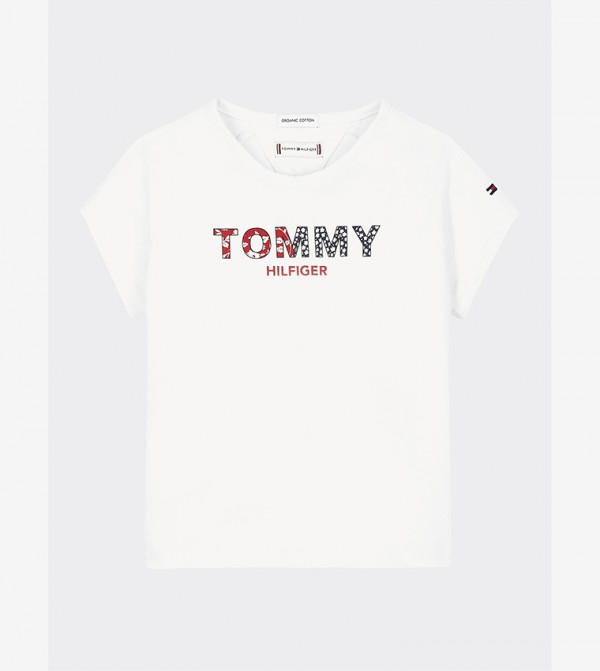 tommy hilfiger floral t shirt