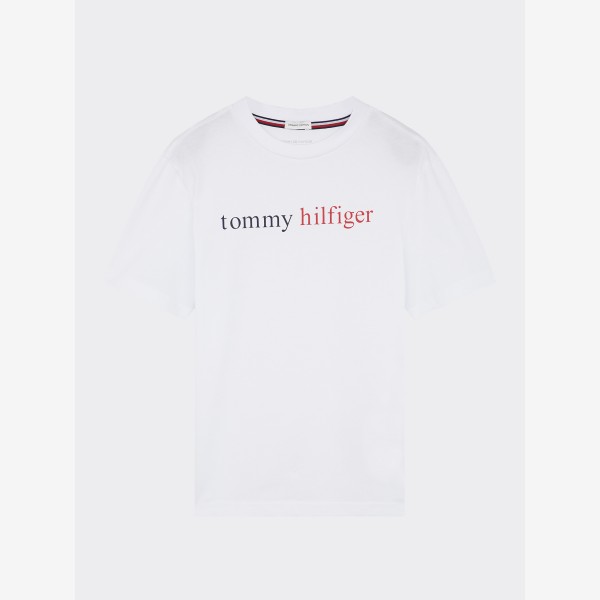 tommy hilfiger classic white t shirt