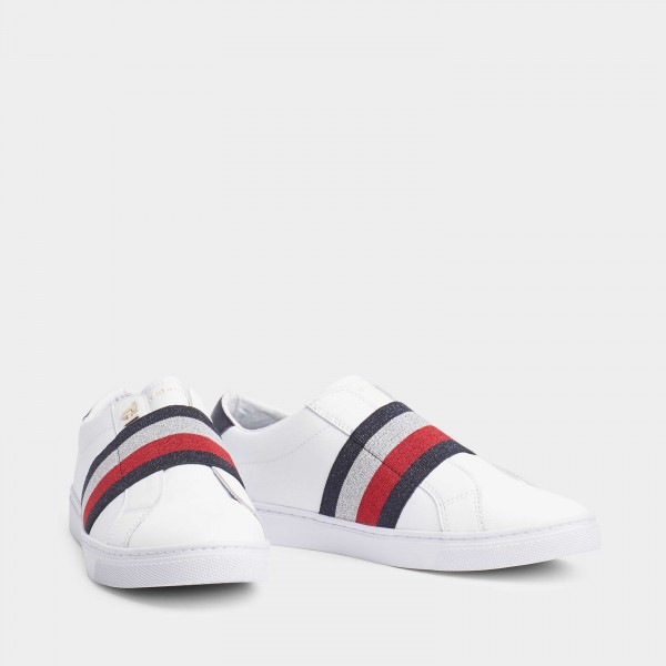 tommy hilfiger slip on trainers womens