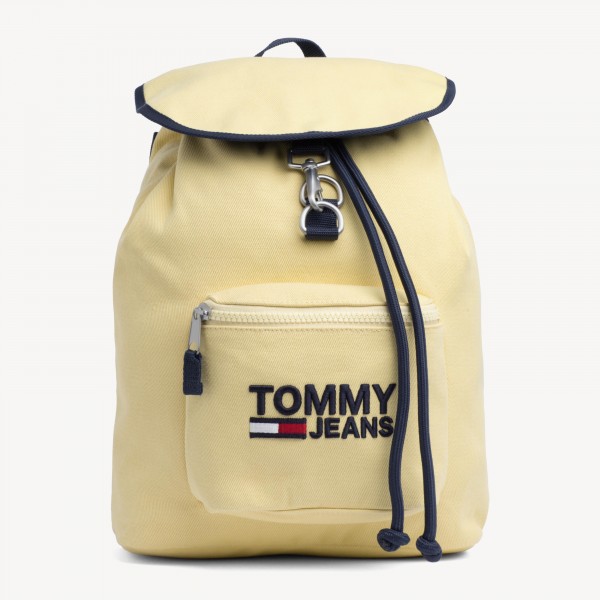 yellow tommy hilfiger backpack