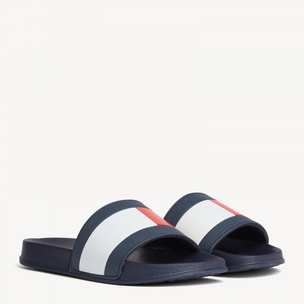 kids tommy hilfiger slides