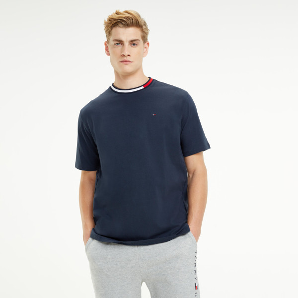 tommy hilfiger taped t shirt