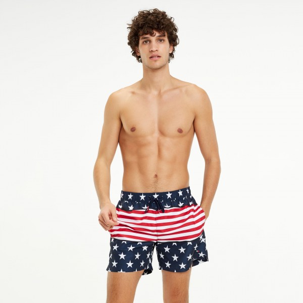 stars and stripes swim trunks