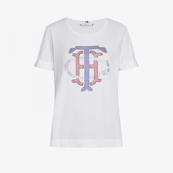 tommy hilfiger longline t shirt