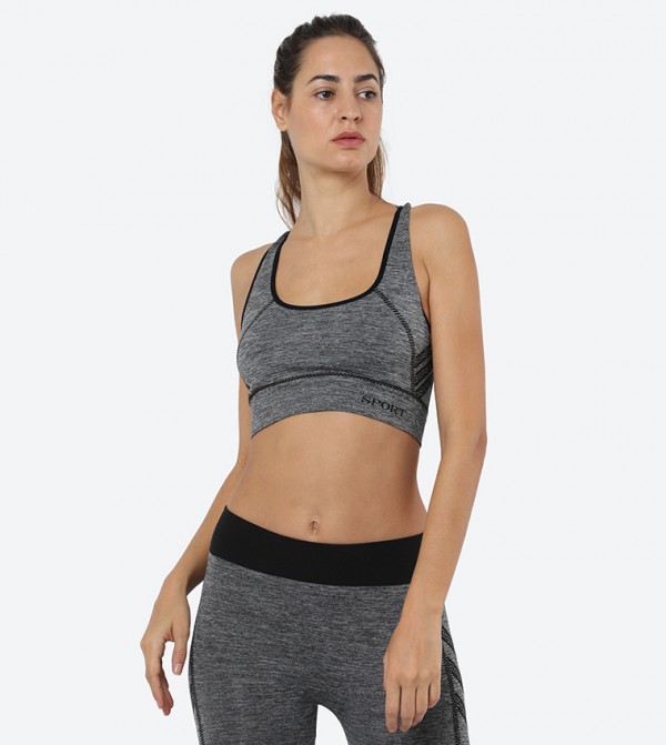 back of sports bra