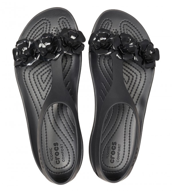 crocs serena embellished sandal