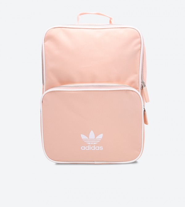 light pink adidas backpack