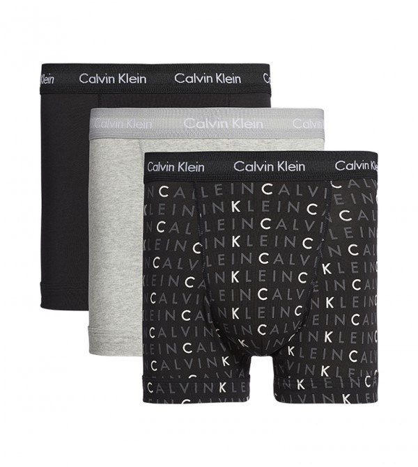 3 Pack Trunks - Cotton Stretch