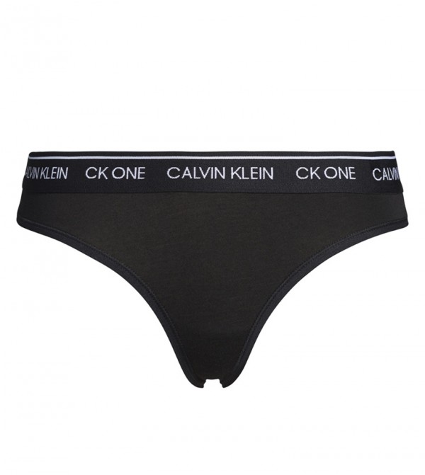 Calvin klein black thong store