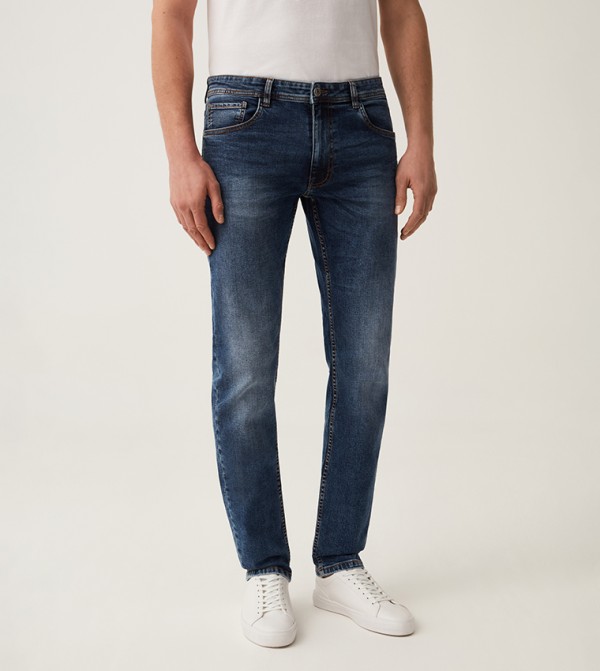 Faded Slim Fit Jeans