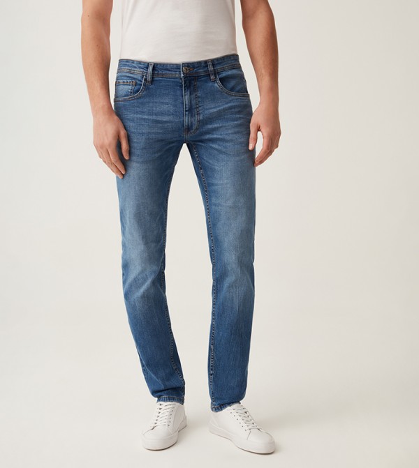 Faded Slim Fit Jeans