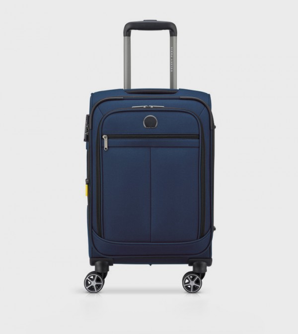 PRISCILLA Textured Trolley Bag, 55cm