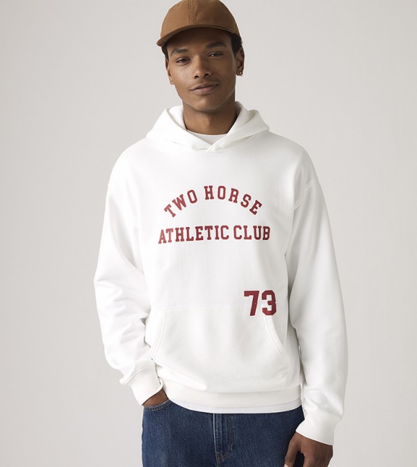 Two Horse Long Sleeves Hoodie