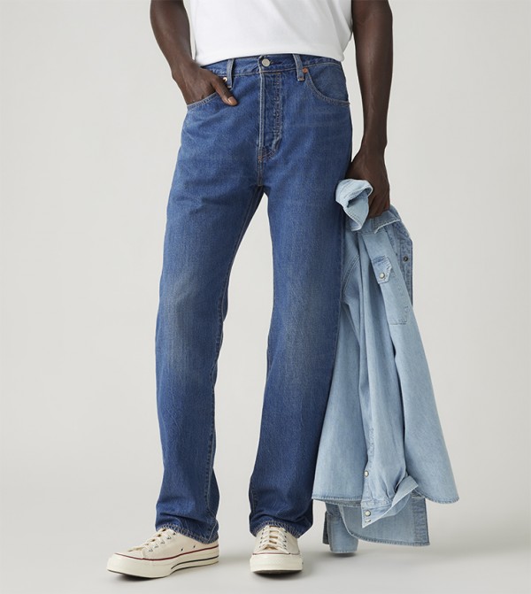 501® Original Faded Straight Fit Jeans