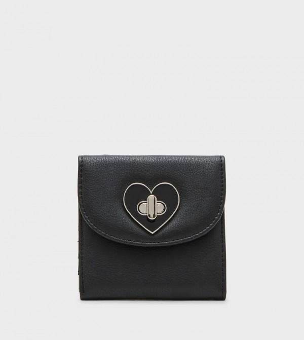 ADAISY Textured Twist Lock Wallet