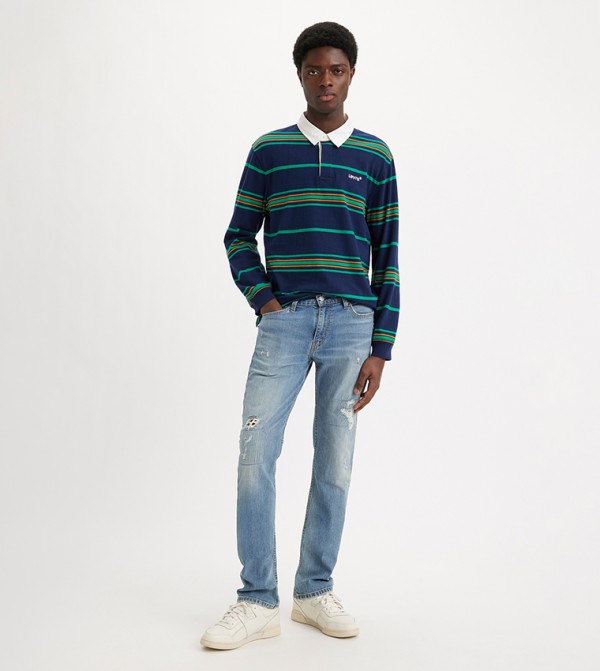 511™ Distressed Slim Fit Jeans