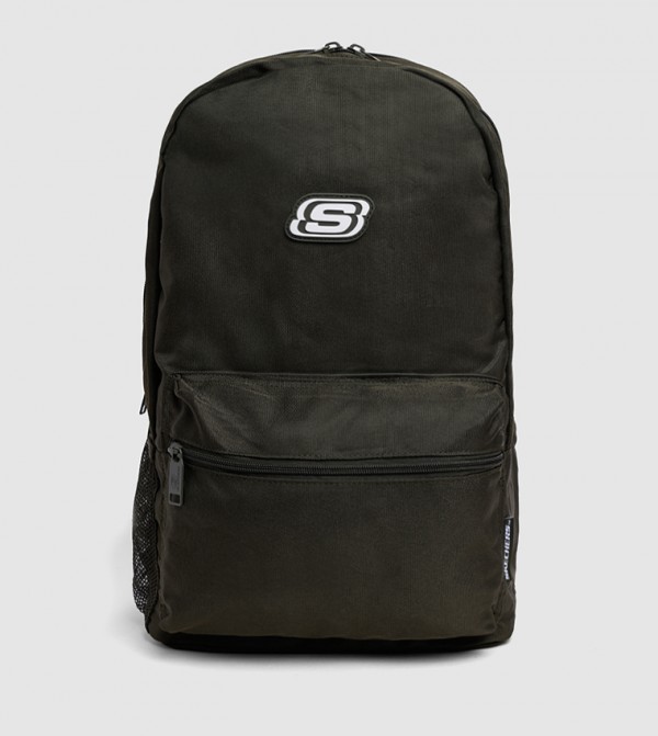 ESSENTIAL Logo Detail Zippered Backpack