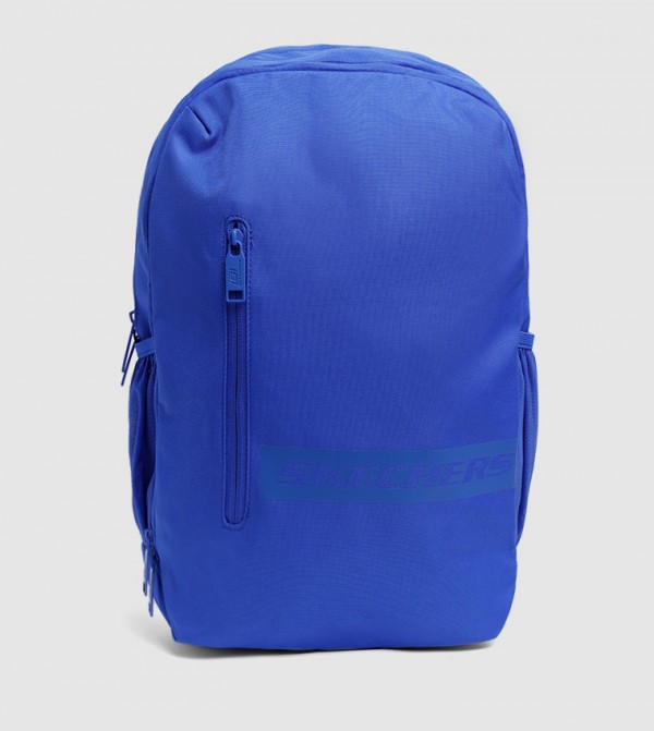 ATHLECTIC Logo Printed Zippered Backpack