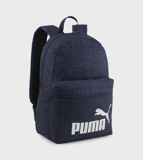 Phase III Logo Printed Front Pocket Backpack