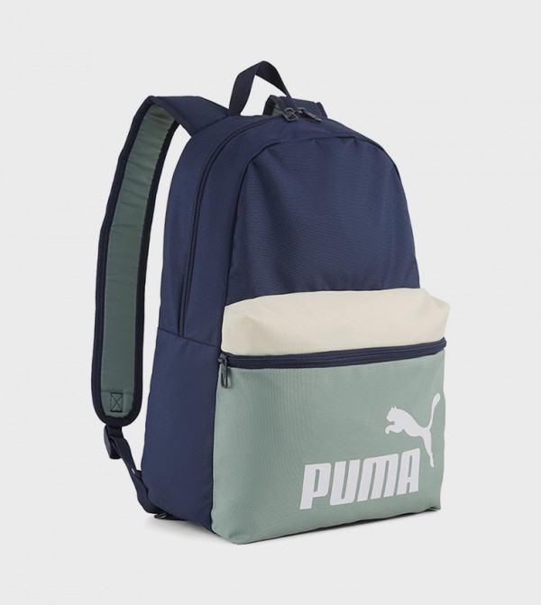 PHASE Color Block Front Pocket Backpack