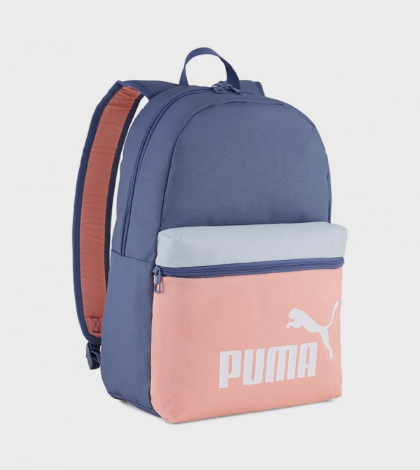 PHASE Color Block Front Pocket Backpack