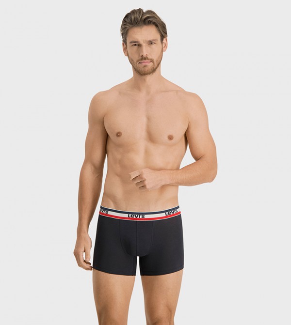 Pack of 3 Logo Waistband Trunks