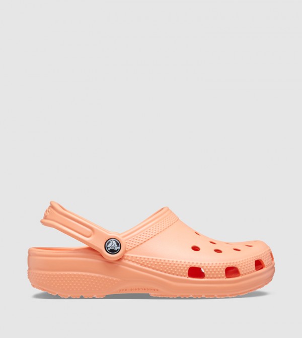 Light discount orange crocs