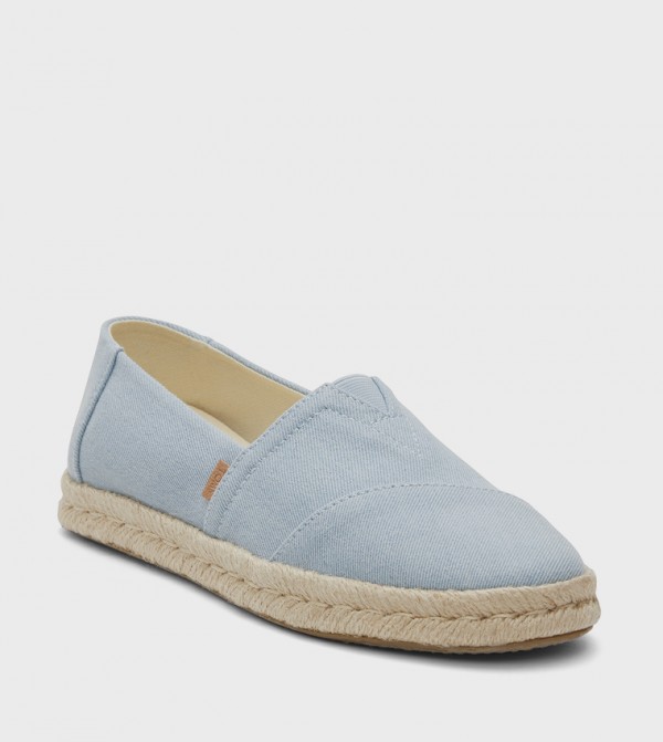 Washed Denim Espadrilles