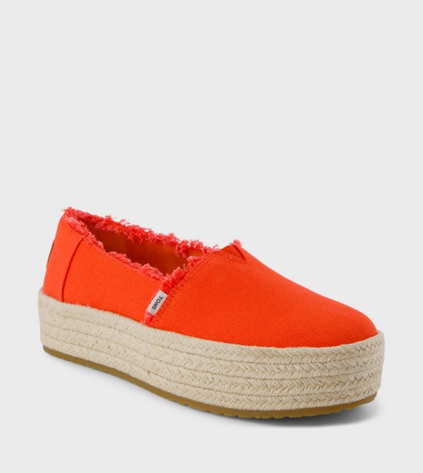 Canvas Platform Espadrilles