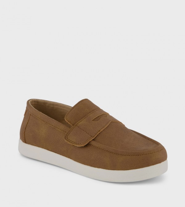 OLIVER Nubuck Slip-On Shoes