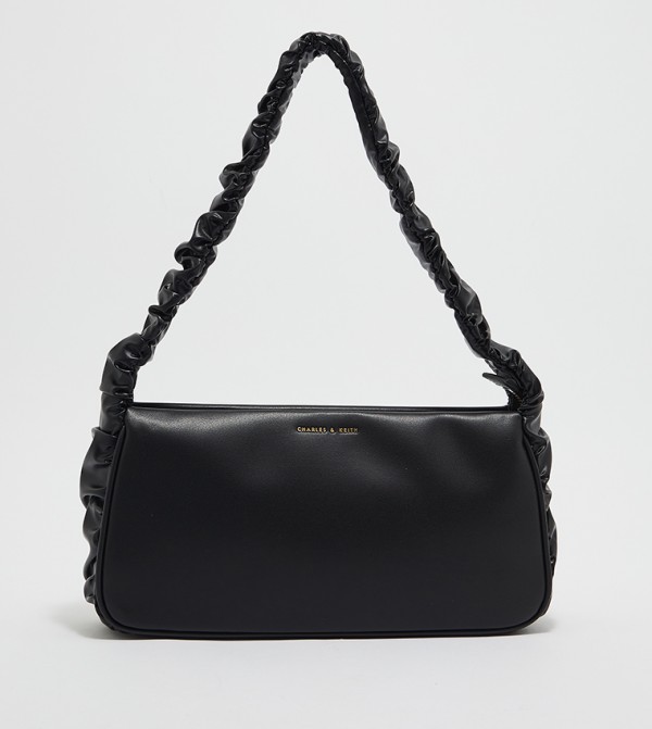 Riley Ruffle-Trim Shoulder Bag​