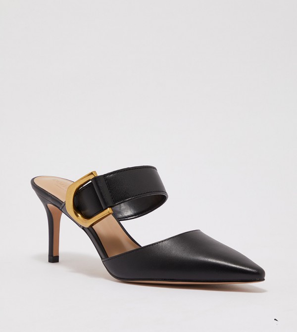 The row gala hot sale twist leather mules