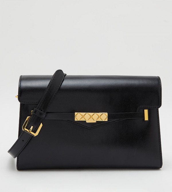 Buy Charles & Keith Sabrina Envelope Shoulder Bag in Black | 6thStreet  Kuwait