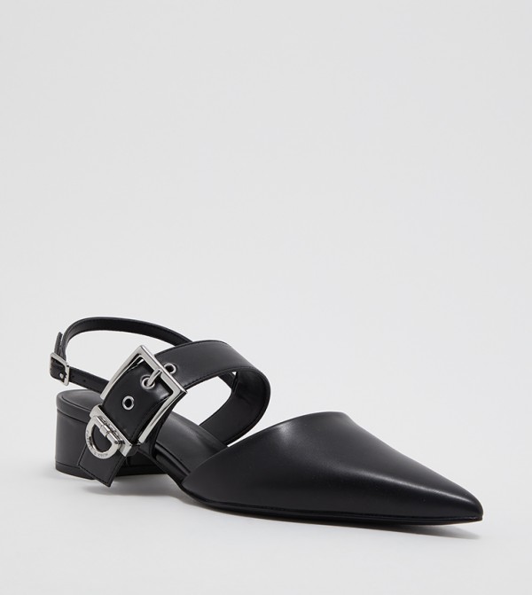 Charles & Keith Women's Buckled Strap Slingback Pumps