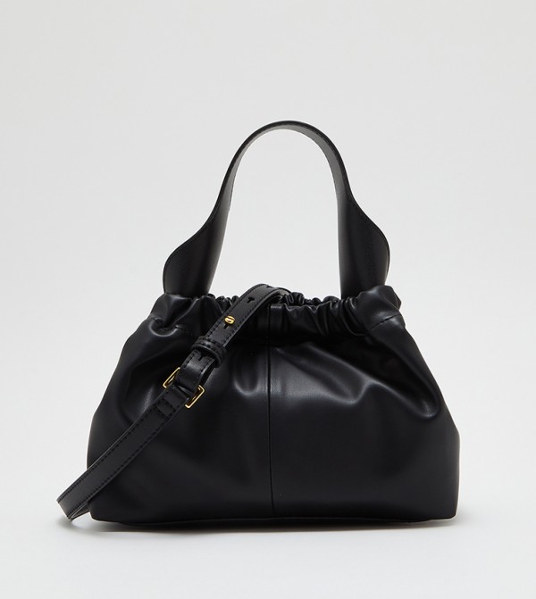 Ally Ruched Slouchy Bag with Sling