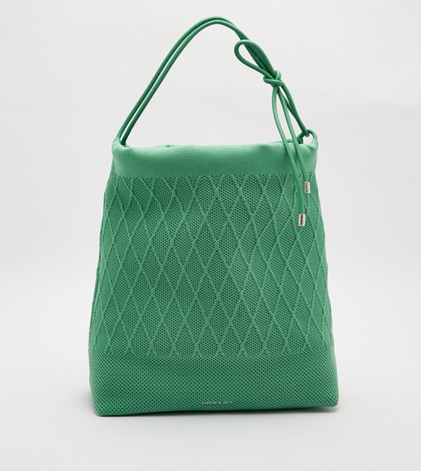 Genoa Bow-Tie Knitted Shoulder Bag