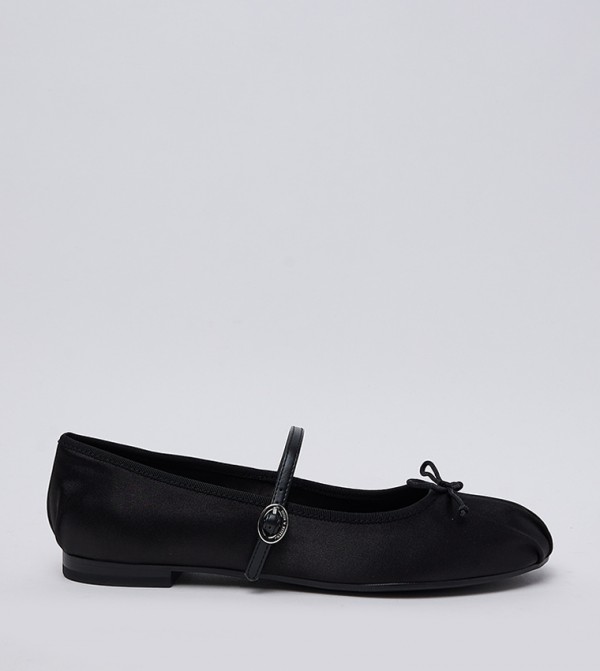 Emiko Satin Bow Mary Janes
