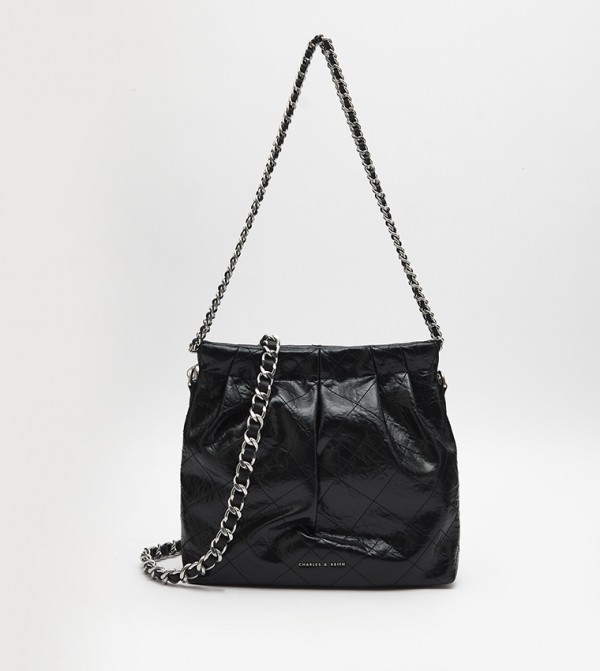 Ruched Shoulder Bag