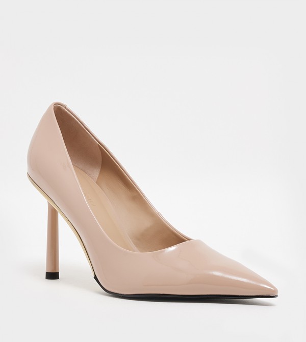 Nude patent 2024 high heels