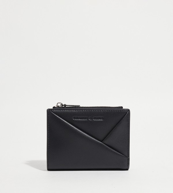 Midori Geometric Top-Zip Wallet 