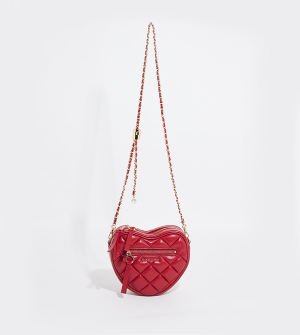 ☆【JILLSTUART】☆ROSELLA PUDDING QUILTED HEART CROSS BAG☆ JILL STUART♥ ROSELLA PUDDING QUILTED HEART CROSS BAG