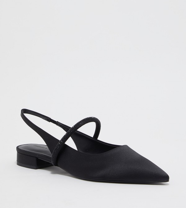 Embellished Slingback Flats