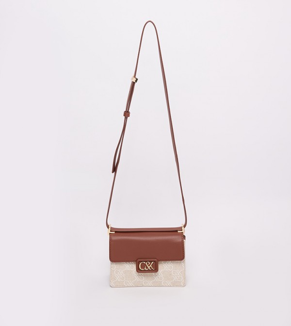 GLIMPSE Logo Detail Crossbody Bag