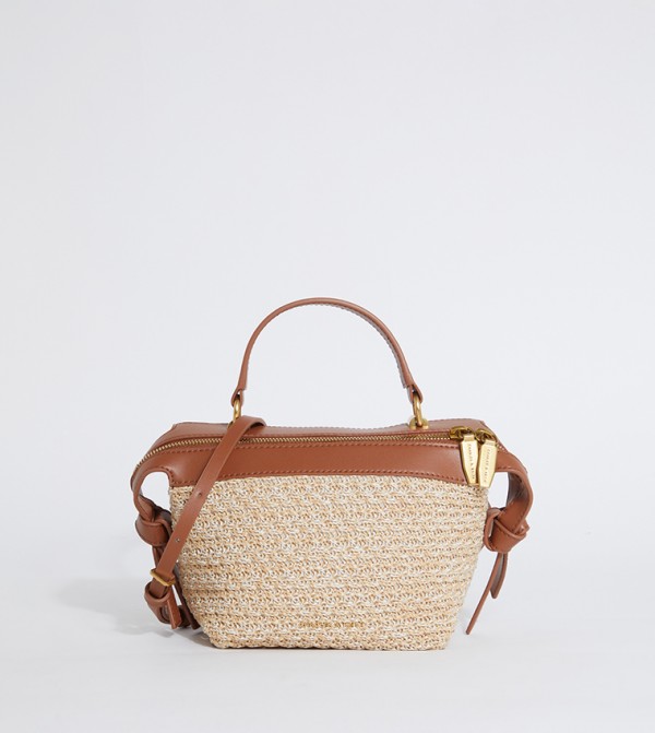 AURELIE Straw Mini Bag