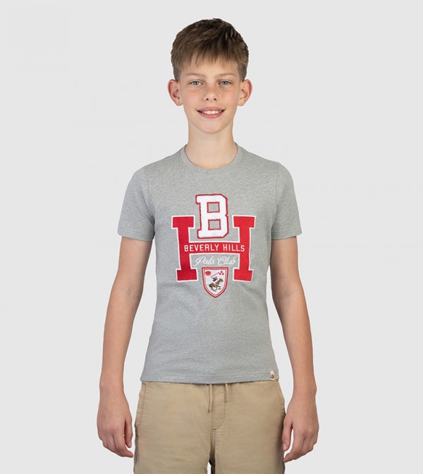 Logo Embroidered Short Sleeves T-Shirt