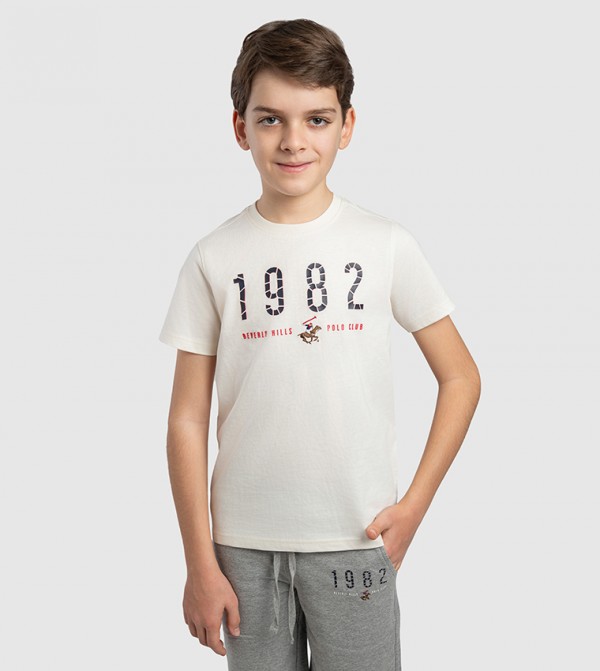 Printed Crew Neck T-Shirt