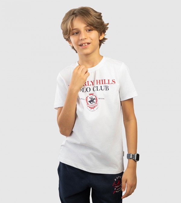 Logo Printed Short Sleeves T-Shirt
